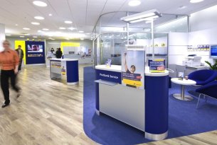 Deutsche Postbank Filiale der Zukunft