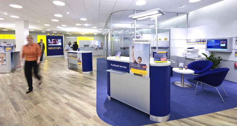 Deutsche Postbank Filiale der Zukunft