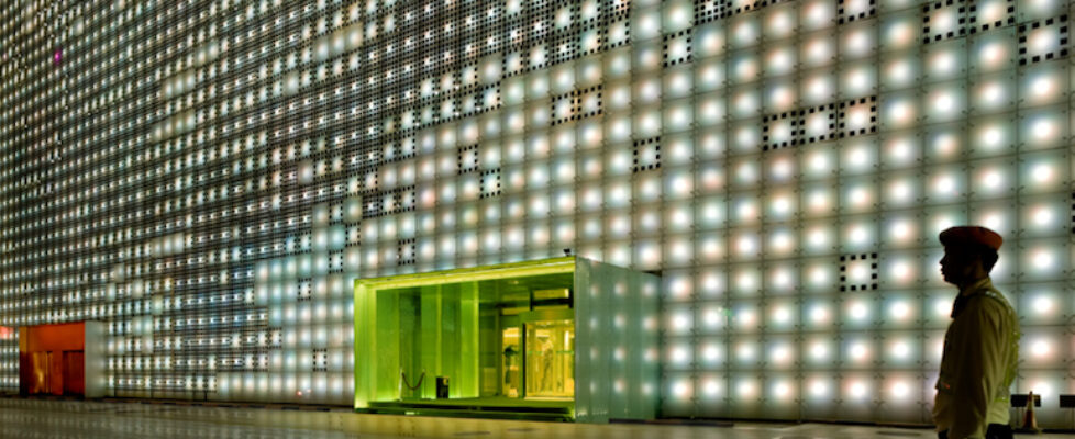 Greenpix-Fassade Beijing (Simone Giostra & Partners and ARUP)