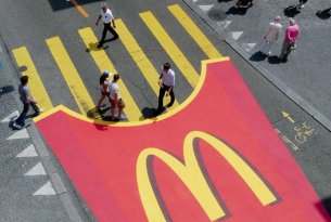 Mc Donalds Fries Crossing Zurich