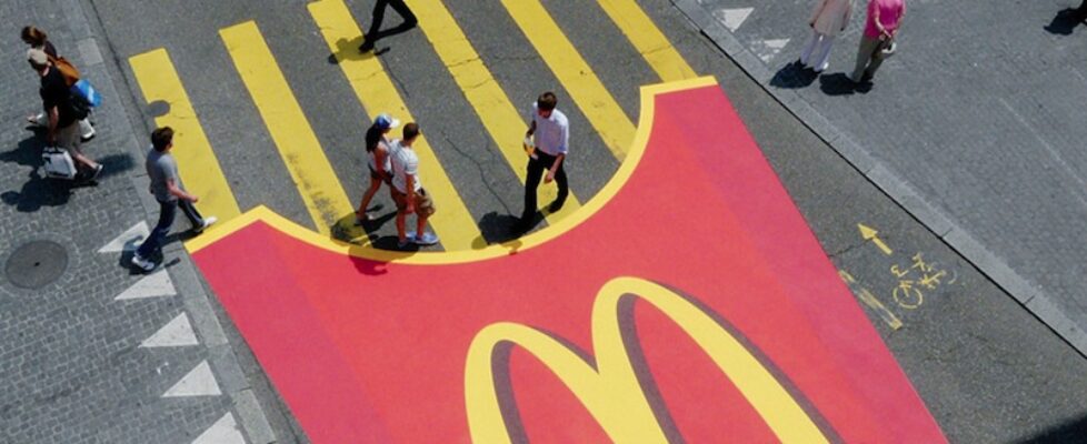 Mc Donalds Fries Crossing Zurich