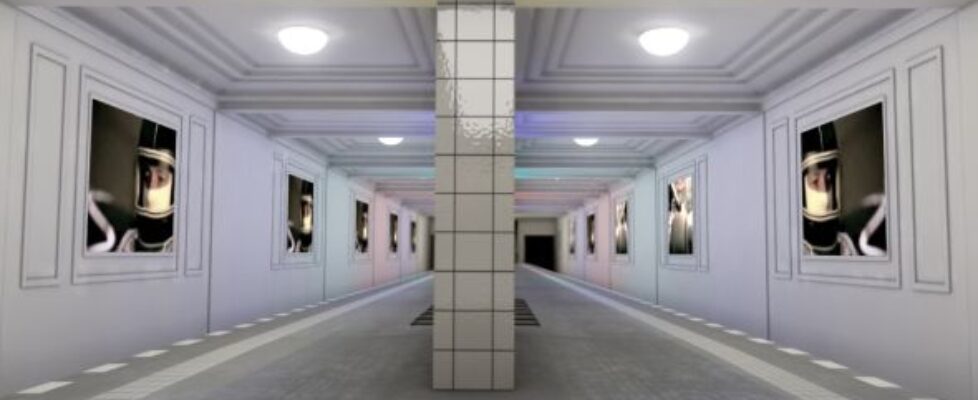 Wall AG Digitaler U-Bahnhof Berlin