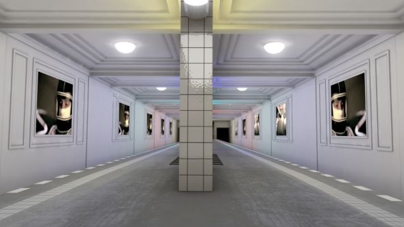 Wall AG Digitaler U-Bahnhof Berlin