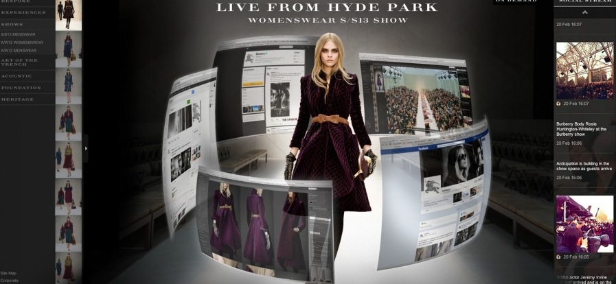 Burberry Retail Theatre