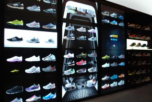 Adidas Adiverse Virtual Footwear Wall