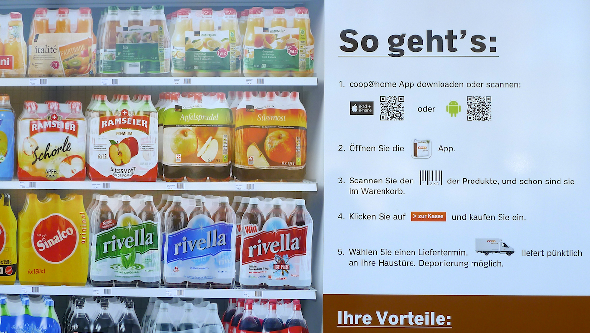 Coop Virtual Superstore, Testversuch Zuerich