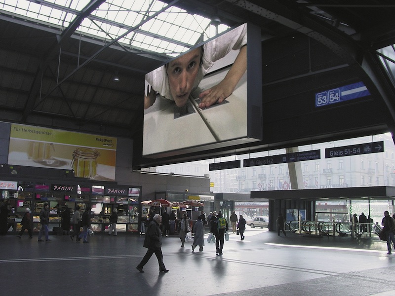 APG/eAD eBoard Hauptbahnhof Zurich