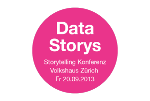 Storytelling Konferenz Zürich "Data Story - Erzählen mit Fakten und Zahlen