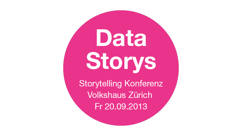 Storytelling Konferenz Zürich "Data Story - Erzählen mit Fakten und Zahlen