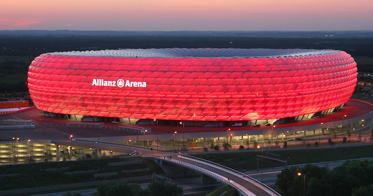 Allianz Arena Munich. Foto: Courtesy of Allianz SE